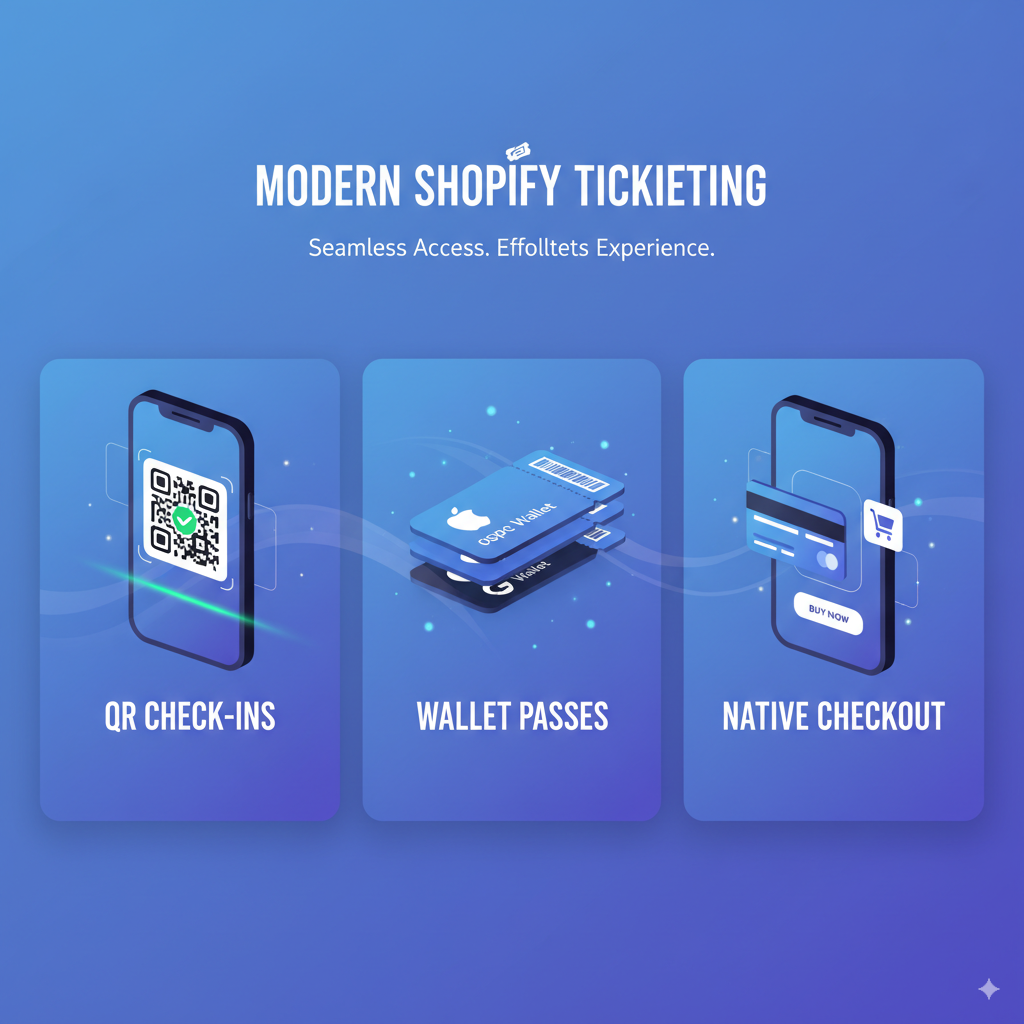 People scanning QR codes at an event entrance using mobile tickets