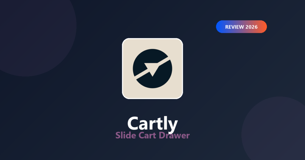 Featured image for Cartly Slide Cart Drawer Review (2026) — Honest Verdict for Shopify Stores