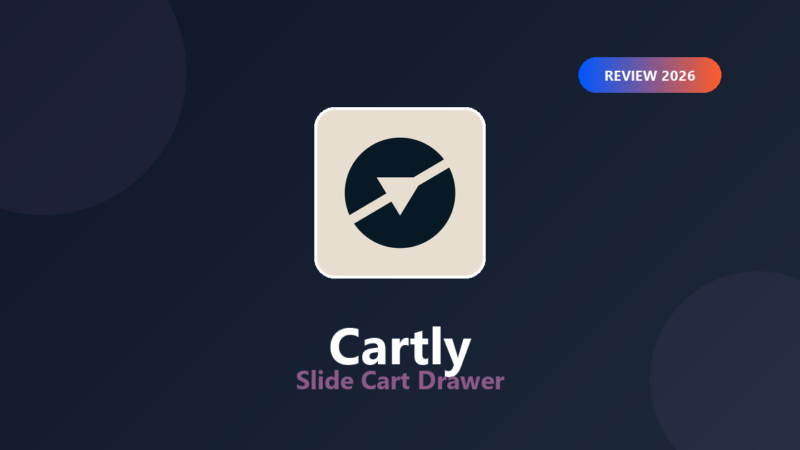 Featured image for Cartly Slide Cart Drawer Review (2026) — Honest Verdict for Shopify Stores