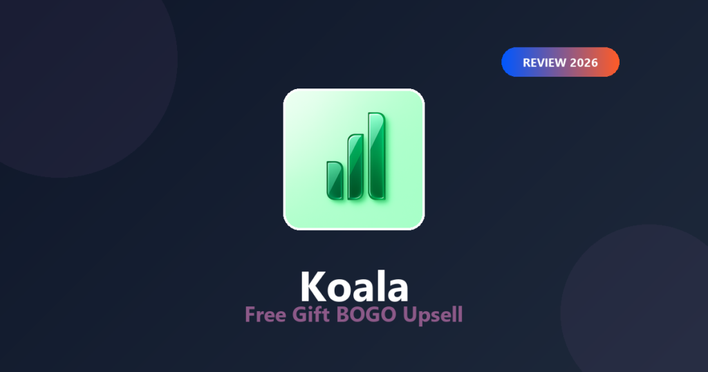 Featured image for Koala Free Gift & BOGO Review 2026: Shopify Upsell App