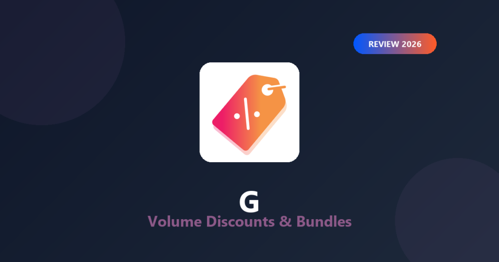 Featured image for G: Volume Discounts & Bundles Review 2026 (Free App)