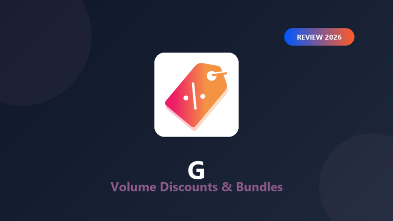Featured image for G: Volume Discounts & Bundles Review 2026 (Free App)