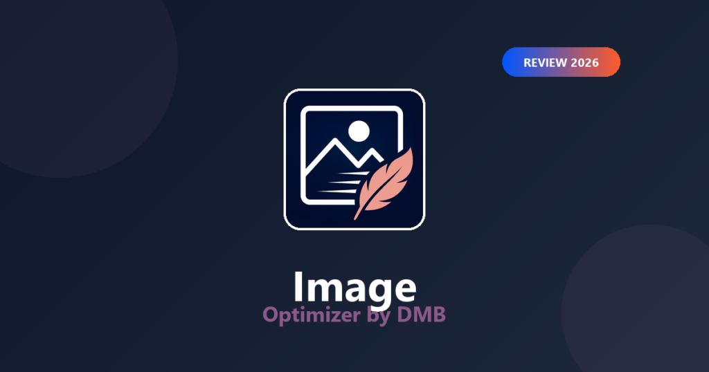 Featured image for Image Optimizer by DMB Review 2026: Compress, Alt-Text, Rename