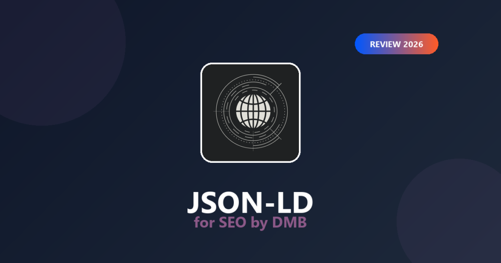 Featured image for JSON-LD for SEO by DMB Review 2026: Free Schema App