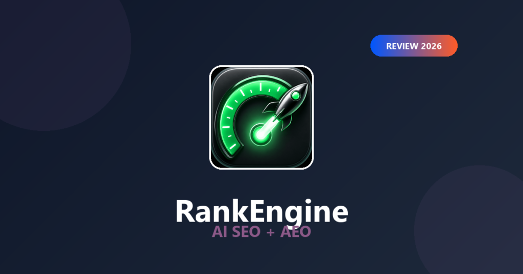 Featured image for RankEngine Review 2026: AI SEO + AEO App for Shopify