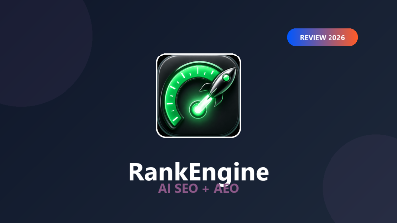 Featured image for RankEngine Review 2026: AI SEO + AEO App for Shopify