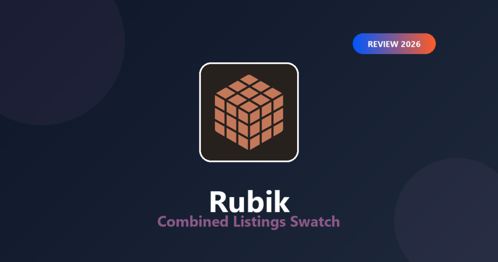 Featured image for Rubik Combined Listings Review 2026: Shopify Swatch App