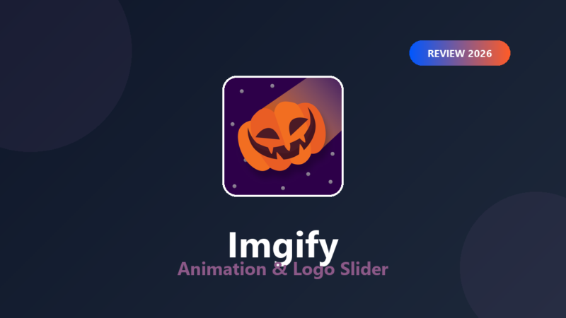 Featured image for Imgify Review 2026: Branded Falling Effect & Logo Slider
