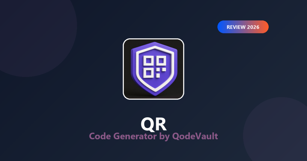Featured image for QR Code Generator by QodeVault Review 2026: Free Unlimited