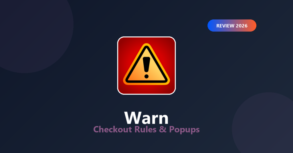 Featured image for Warn Review 2026: Free Shopify Prop 65 & Warning Popups