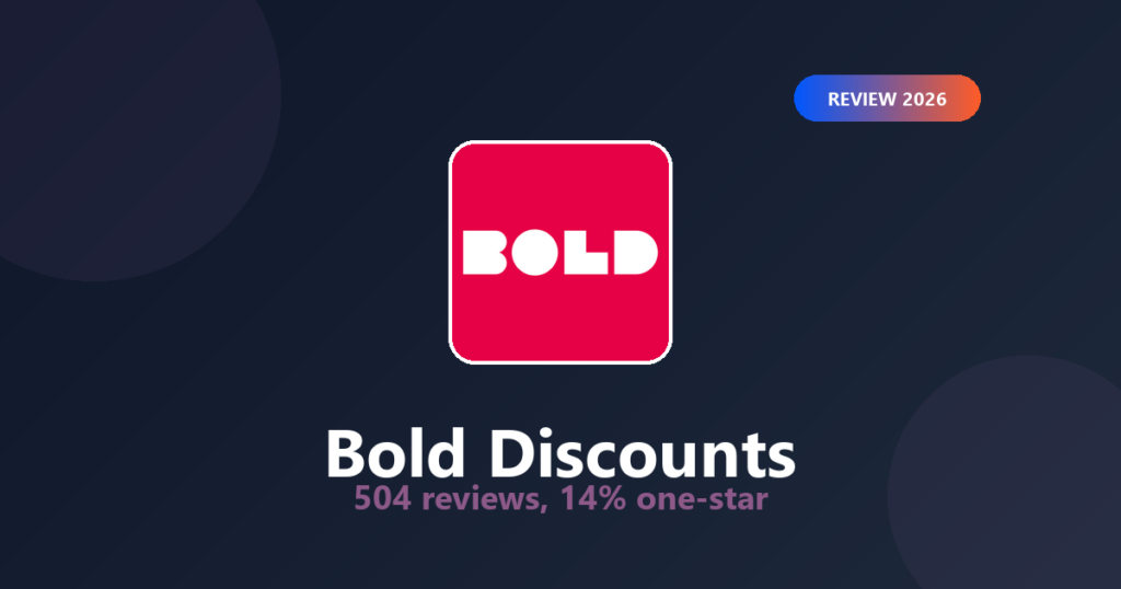 Featured image for Bold Discounts Review 2026: Why 14% of Reviews Are One Star