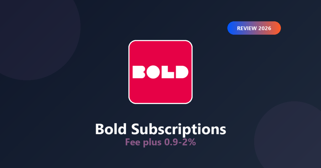 Featured image for Bold Subscriptions Review 2026: The Fee Plus Percentage Maths